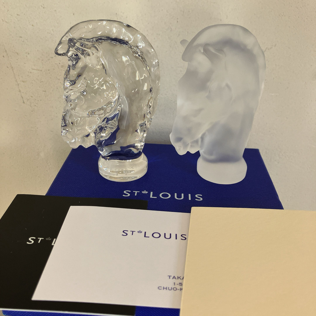 HERMES - 未使用 箱・百貨店カード サンルイ シュバル チェス 馬 HERMES - 未使用 箱・百貨店カード サンルイ シュバル チェス 馬