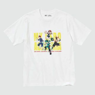 ユニクロ(UNIQLO)の僕のヒーローアカデミア Tシャツ 雄英高校 ヒーロー科 1年A組 ヒロアカ(Tシャツ/カットソー(半袖/袖なし))