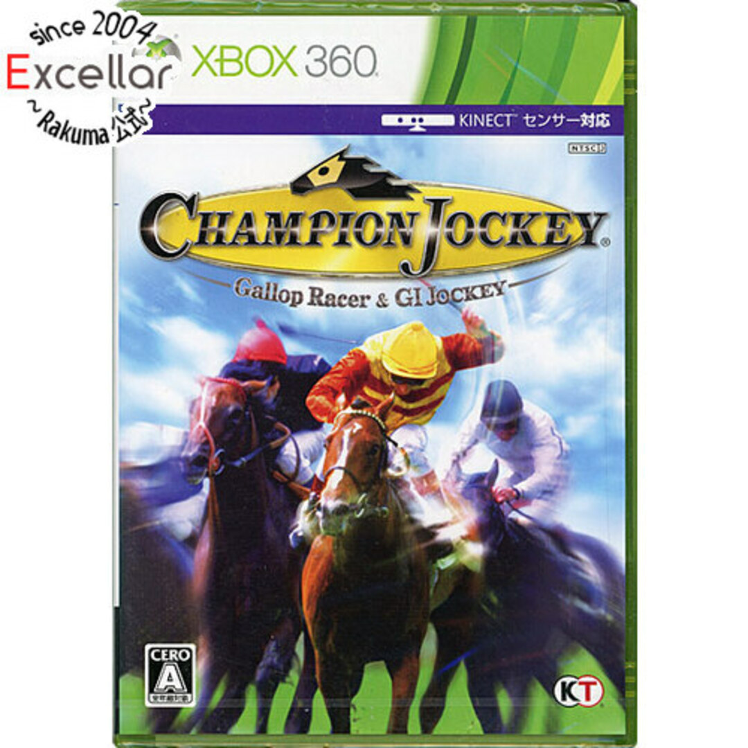 Xbox360(エックスボックス360)のChampion Jockey: Gallop Racer ＆ GI Jockey　XBOX 360 エンタメ/ホビーのゲームソフト/ゲーム機本体(家庭用ゲームソフト)の商品写真