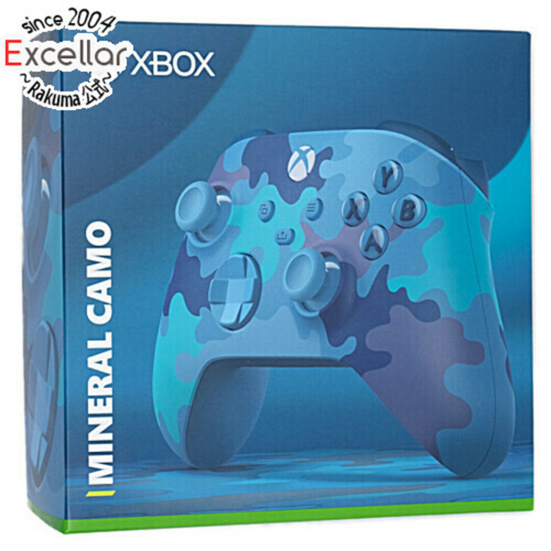 Xbox360(エックスボックス360)のMicrosoft　Xbox ワイヤレス コントローラー　QAU-00075　ミネラル カモ エンタメ/ホビーのゲームソフト/ゲーム機本体(その他)の商品写真