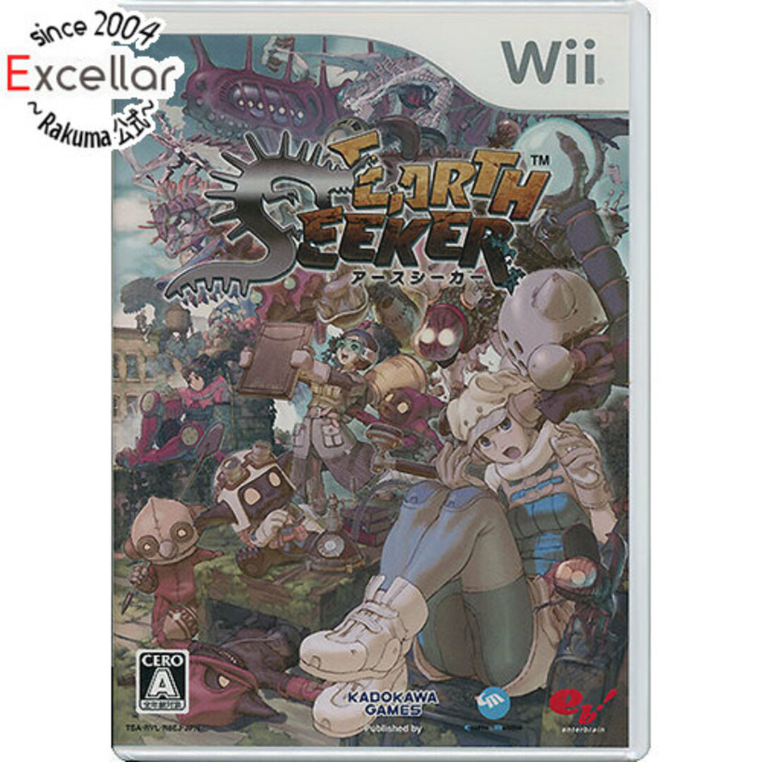 Wii(ウィー)のアースシーカー Wii エンタメ/ホビーのゲームソフト/ゲーム機本体(家庭用ゲームソフト)の商品写真