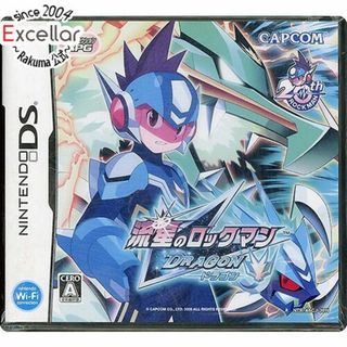 ニンテンドーDS(ニンテンドーDS)の【新品訳あり(箱きず・やぶれ)】 流星のロックマン ドラゴン　DS(携帯用ゲーム機本体)