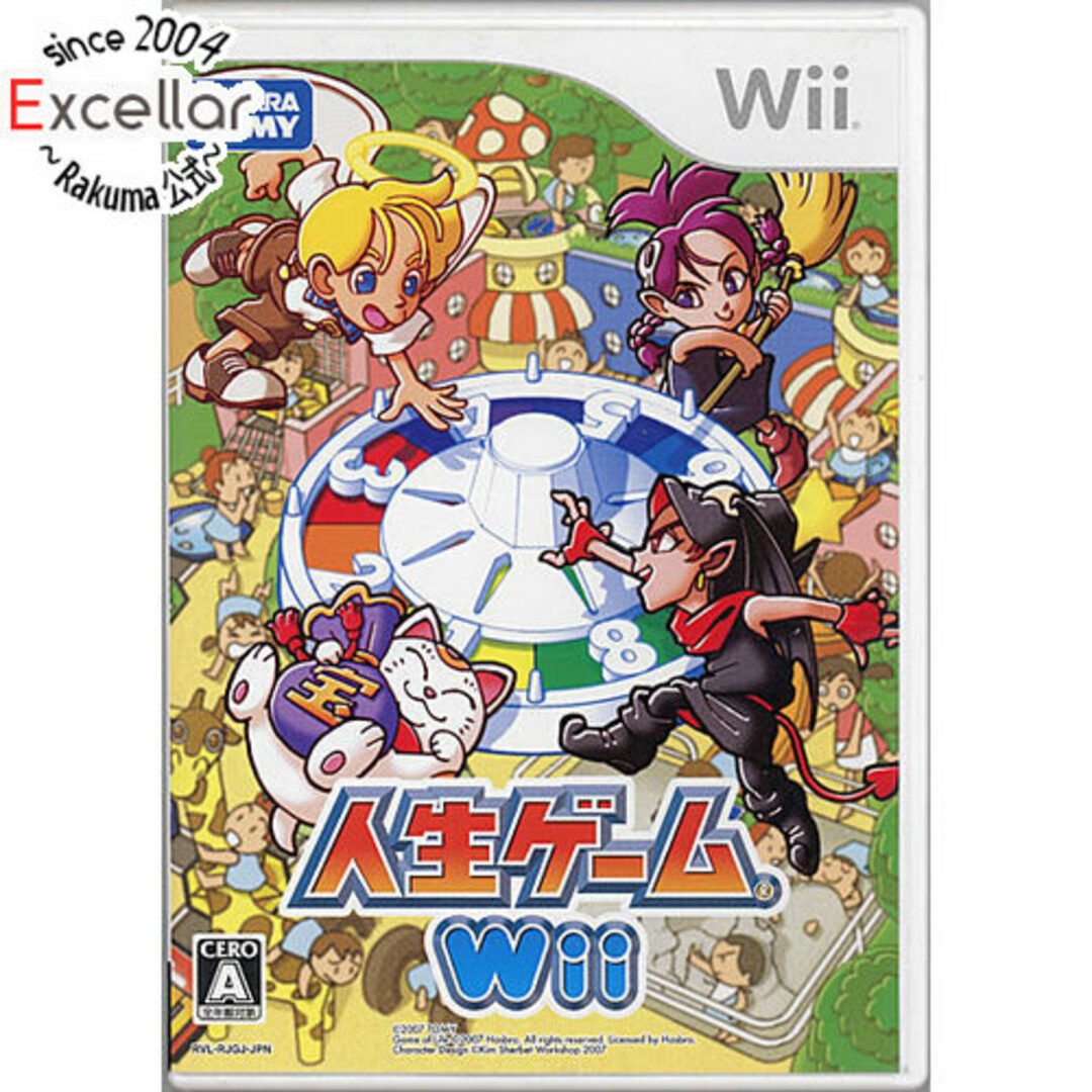 Wii(ウィー)の人生ゲームWii エンタメ/ホビーのゲームソフト/ゲーム機本体(家庭用ゲームソフト)の商品写真