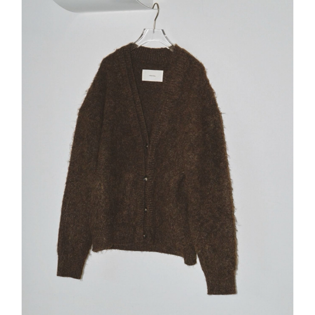 TODAYFUL(トゥデイフル)のTODAYFUL  Brashed Vneck Cardigan レディースのトップス(カーディガン)の商品写真