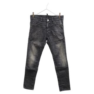 K 42-44相当　グレー　新品未使用　DSQUARED2 クロップド　デニム