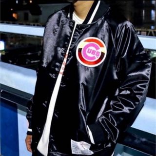 ミッチェルアンドネス(MITCHELL & NESS)の【未使用】Mitchell & ness 村上隆 スタジャン XL(ブルゾン)