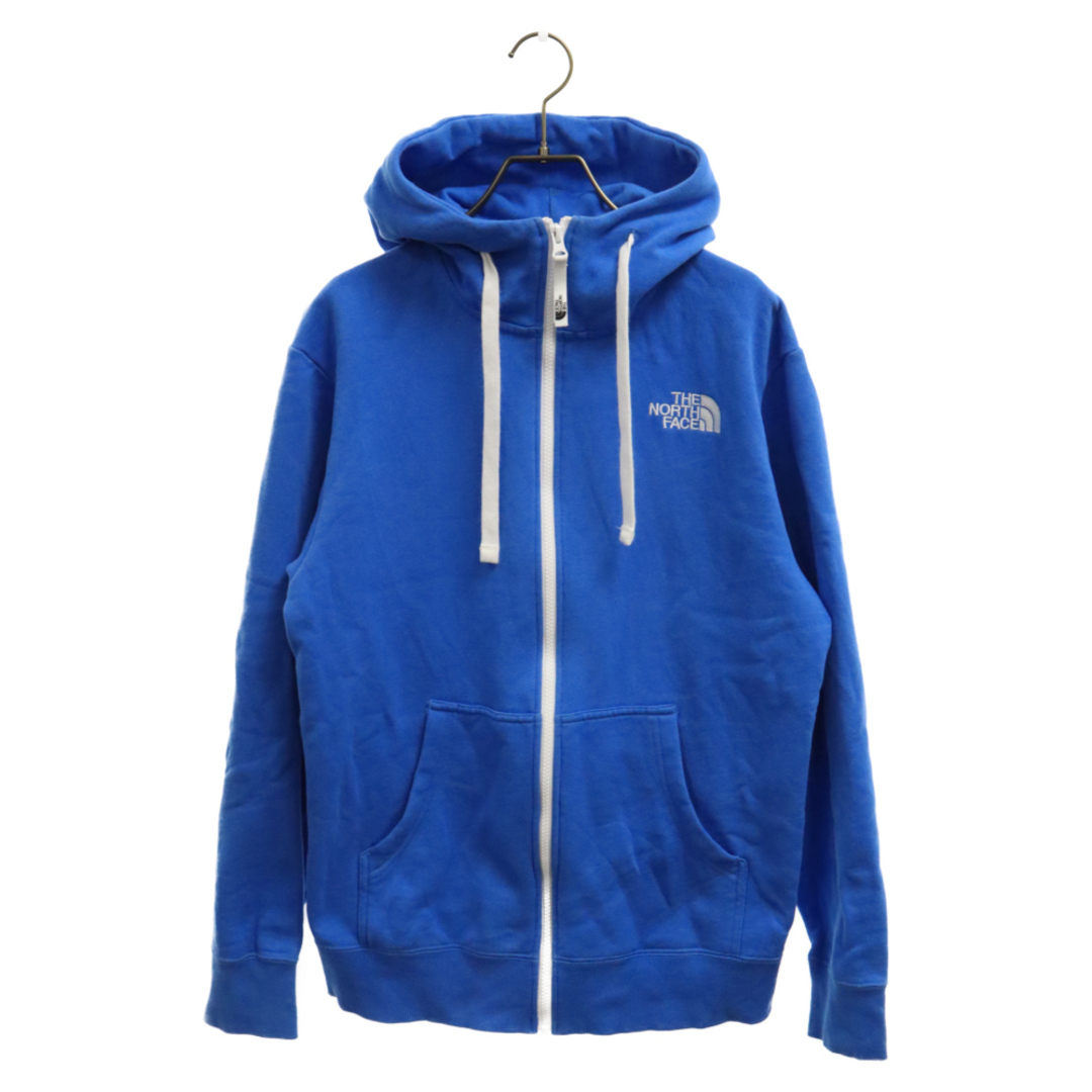 the north face ジップアップパーカー　L　ブルー