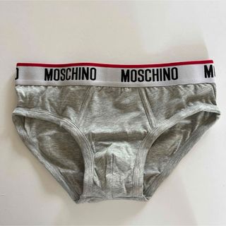 モスキーノ(MOSCHINO)のモスキーノ　メンズビキニ　S(XS) グレー　メンズインナー　男性ビキニブリーフ(その他)