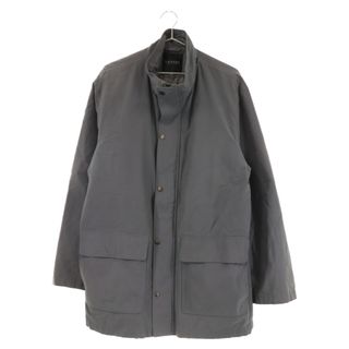 ランバン(LANVIN)のLANVIN ランバン ジップアップロングジャケット 458-295-LA5880 グレー(フライトジャケット)