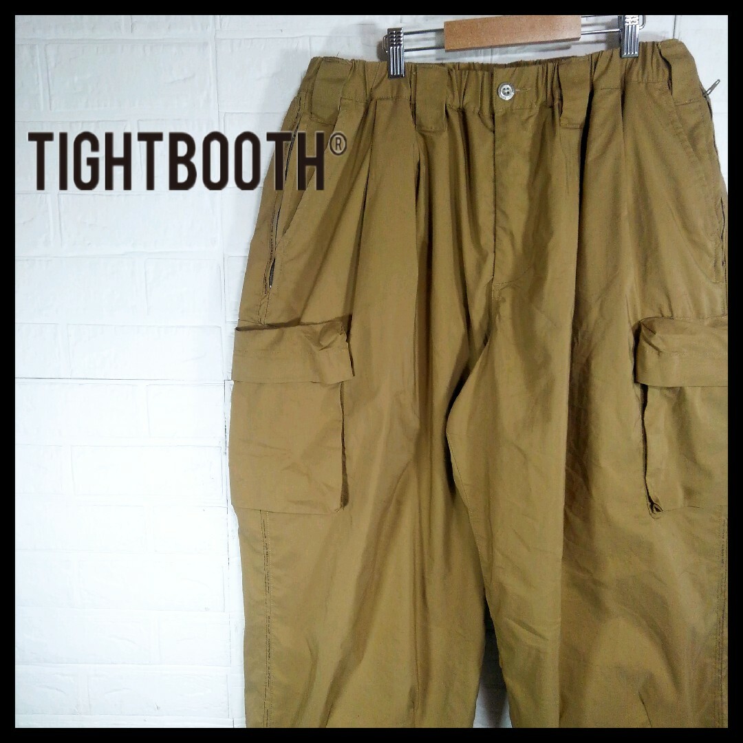STUSSY - 《TIGHTBOOTH(タイトブース)》バギー カーゴパンツ ベージュ