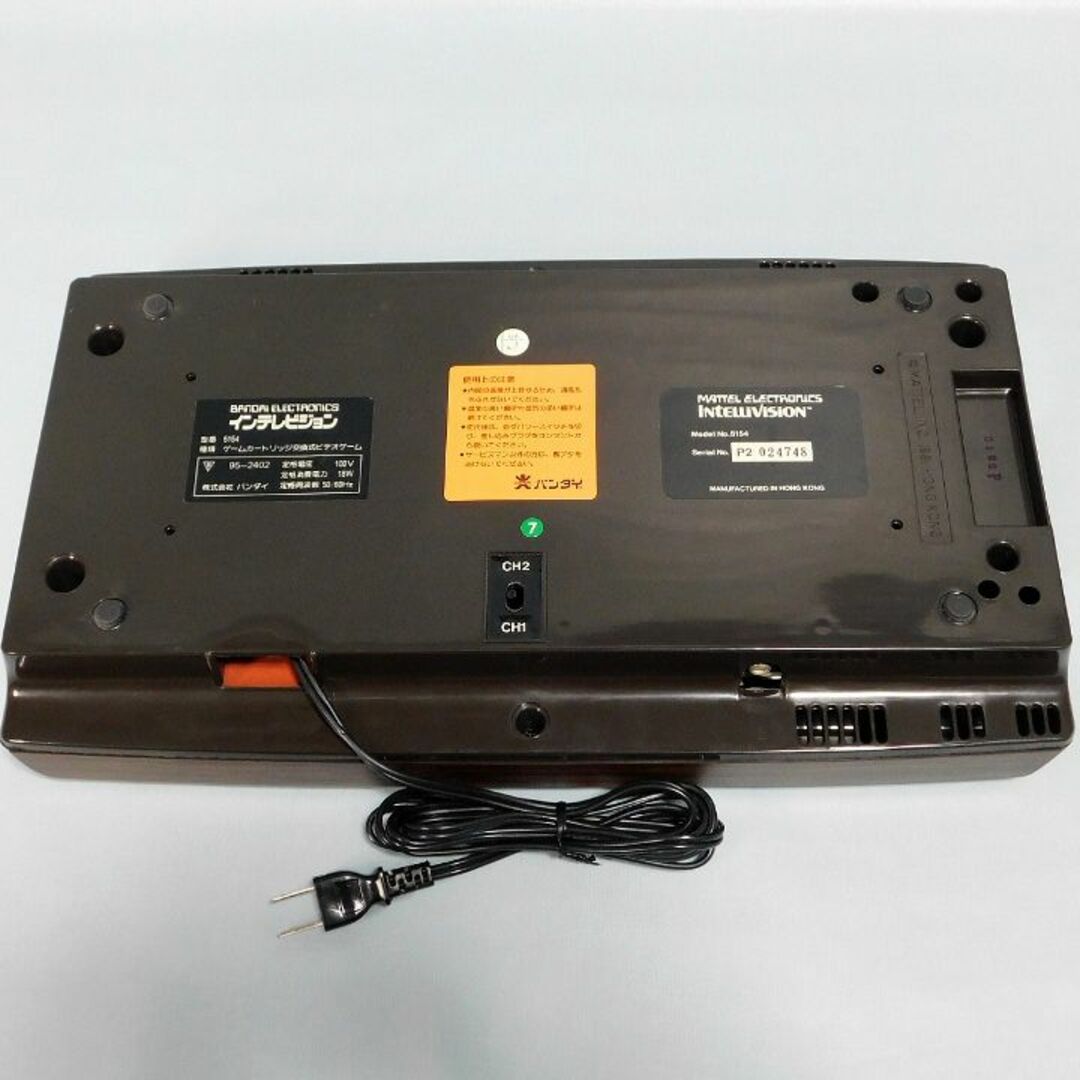 激レア 動作品 バンダイ インテレビジョン本体 ソフト9本つき