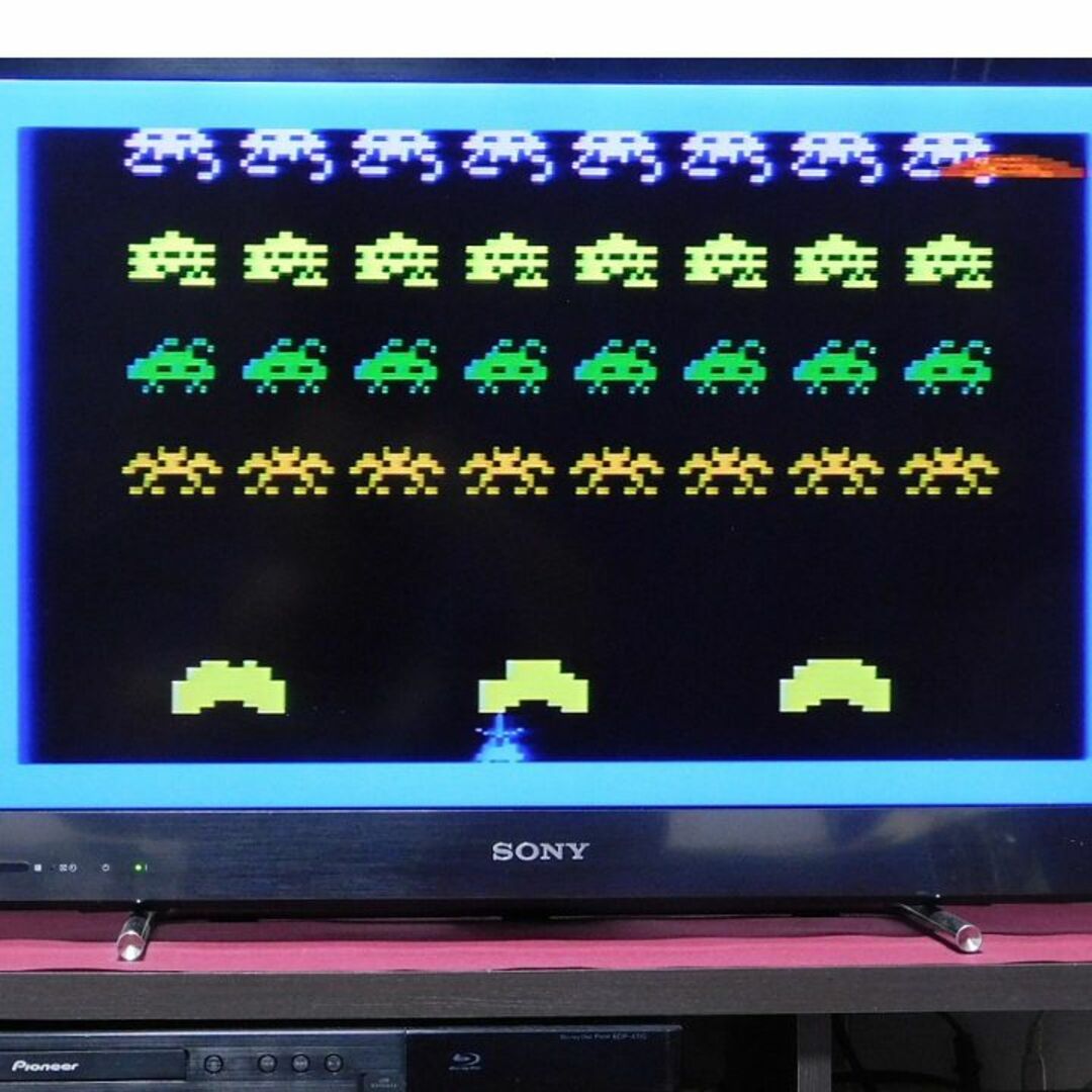 激レア　動作品　バンダイ　インテレビジョン本体　ソフト９本つき エンタメ/ホビーのゲームソフト/ゲーム機本体(家庭用ゲーム機本体)の商品写真