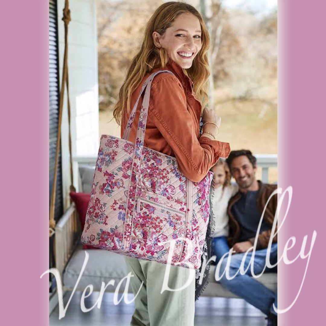 Vera Bradley(ヴェラブラッドリー)のVera Bradley Iconic Vera Tote レディースのバッグ(トートバッグ)の商品写真