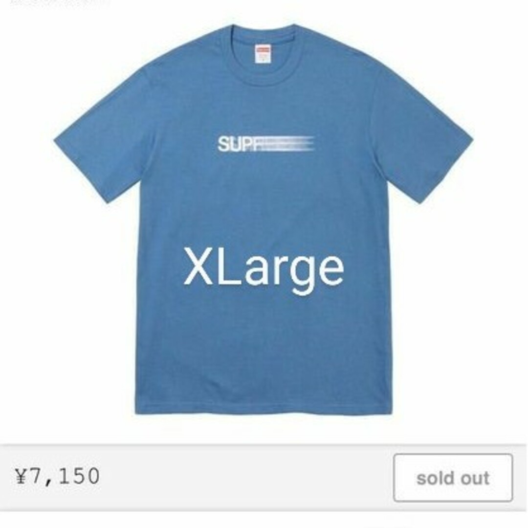 新品 Mサイズ　Supreme Motion Logo Tee 20ss