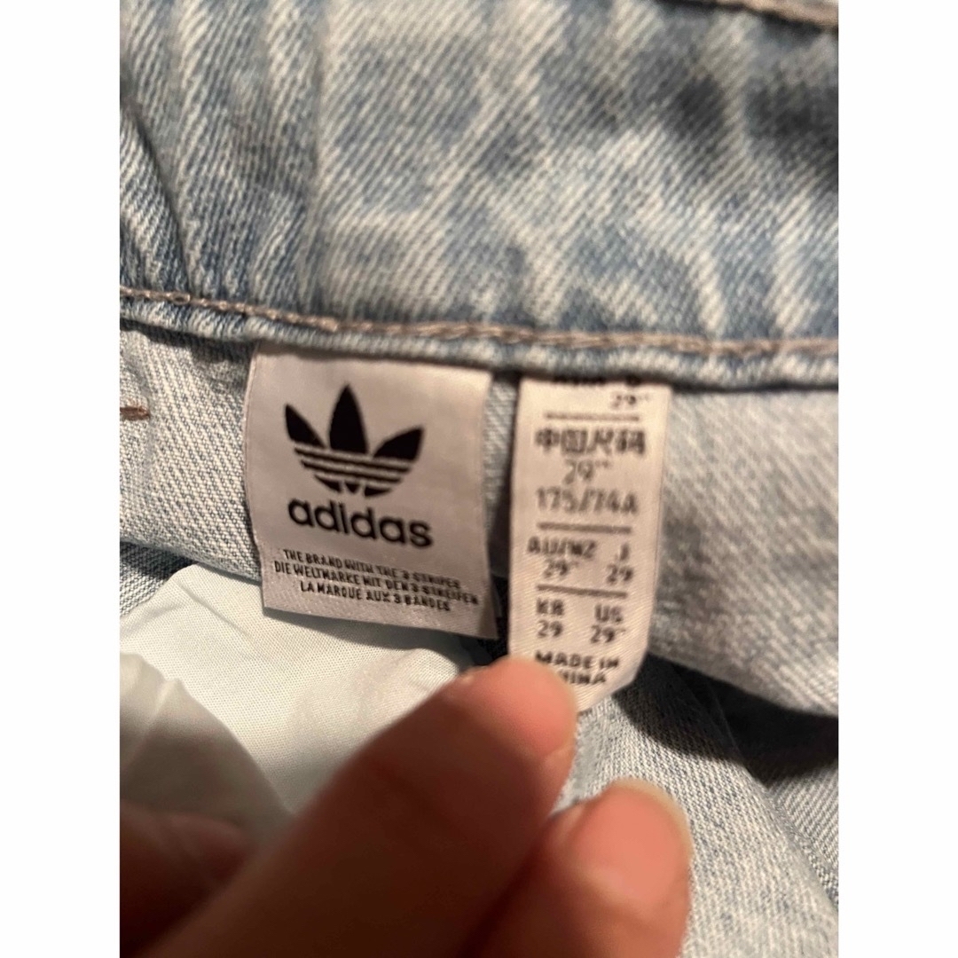 adidas - アディダス デニム 29インチ 美品の通販 by pino's adidas - アディダス デニム 29インチ 美品の通販 by pino's