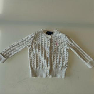 ラルフローレン(Ralph Lauren)のラルフ・ローレン　カーディガン　80センチ(カーディガン/ボレロ)