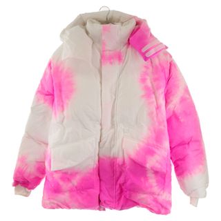 LOUIS VUITTON - LOUIS VUITTON ルイヴィトン 22SS OVERSIZED TIE-DYE PUFFER JACKET RM221 L19 HMB93E オーバーサイズ タイダイ パファージャケット ダウンジャケット ピンク