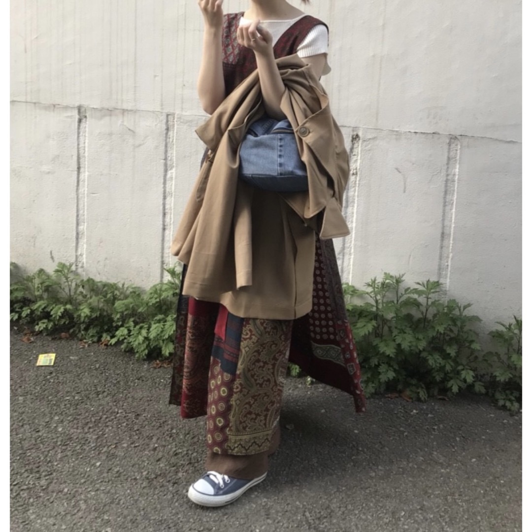 Malion vintage リメイクワンピース Malion vintage リメイクワンピース
