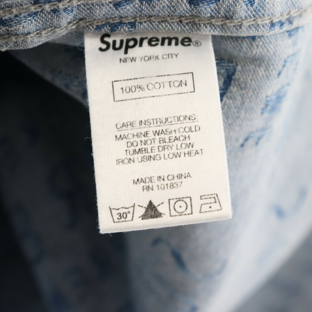 Supreme - SUPREME シュプリーム 21SS Warp Jacquard Logos Denim