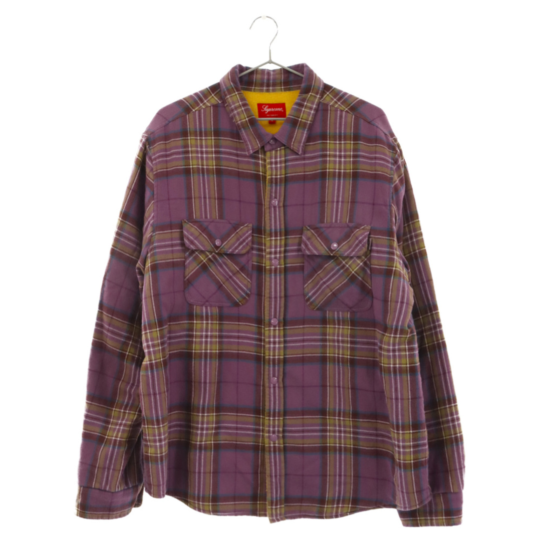 Supreme - SUPREME シュプリーム 18AW Pile Lined Plaid Flannel Shirt 