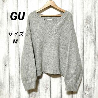 ジーユー(GU)のGU　ジーユー　(M)　メランジキーネックセーター(ニット/セーター)