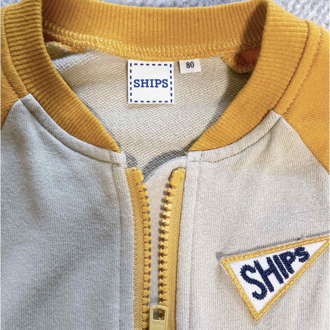 SHIPS KIDS(シップスキッズ)のシップス　SHIPS  ベビー　ロンパース キッズ/ベビー/マタニティのベビー服(~85cm)(ロンパース)の商品写真