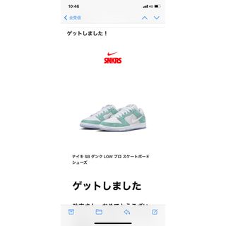 ナイキ(NIKE)のナイキ SB ダンク LOW プロ スケートボードシューズ　　　26センチ(スニーカー)