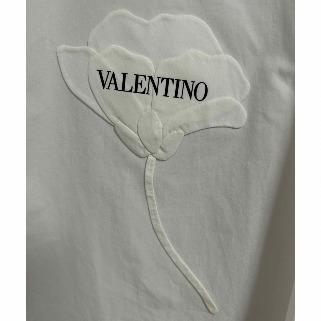 ■新品未使用■VALENTINO フラワーパッチオーバーサイズシャツ
