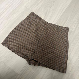 ザラ(ZARA)のZARA ショーパン　チェック　(ショートパンツ)