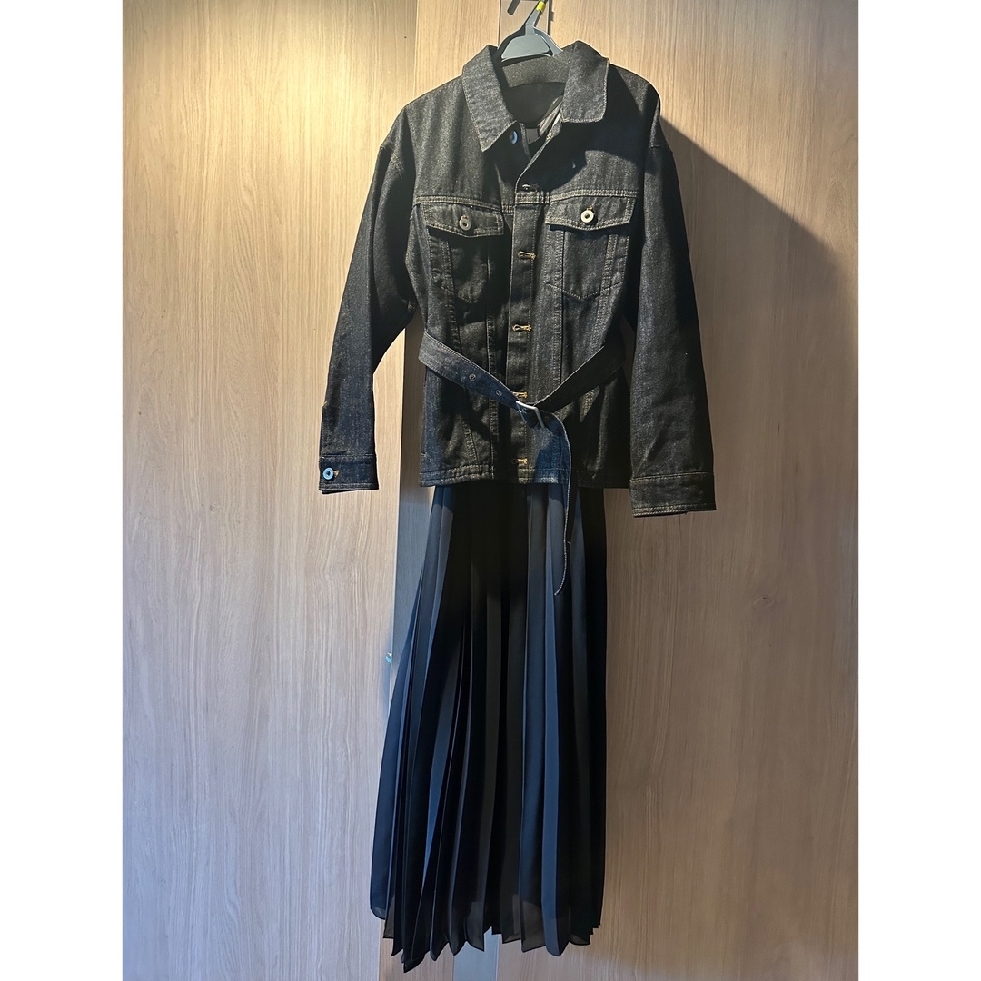 Ameri VINTAGE - AMERI ⭐︎ プリーツワンピース×デニム Ameri VINTAGE - AMERI ⭐︎ プリーツワンピース×デニム
