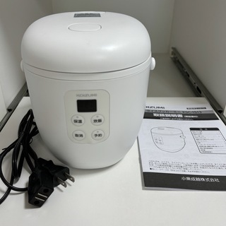 炊飯器　ライスクッカーミニ　KSC-1513 ホワイト