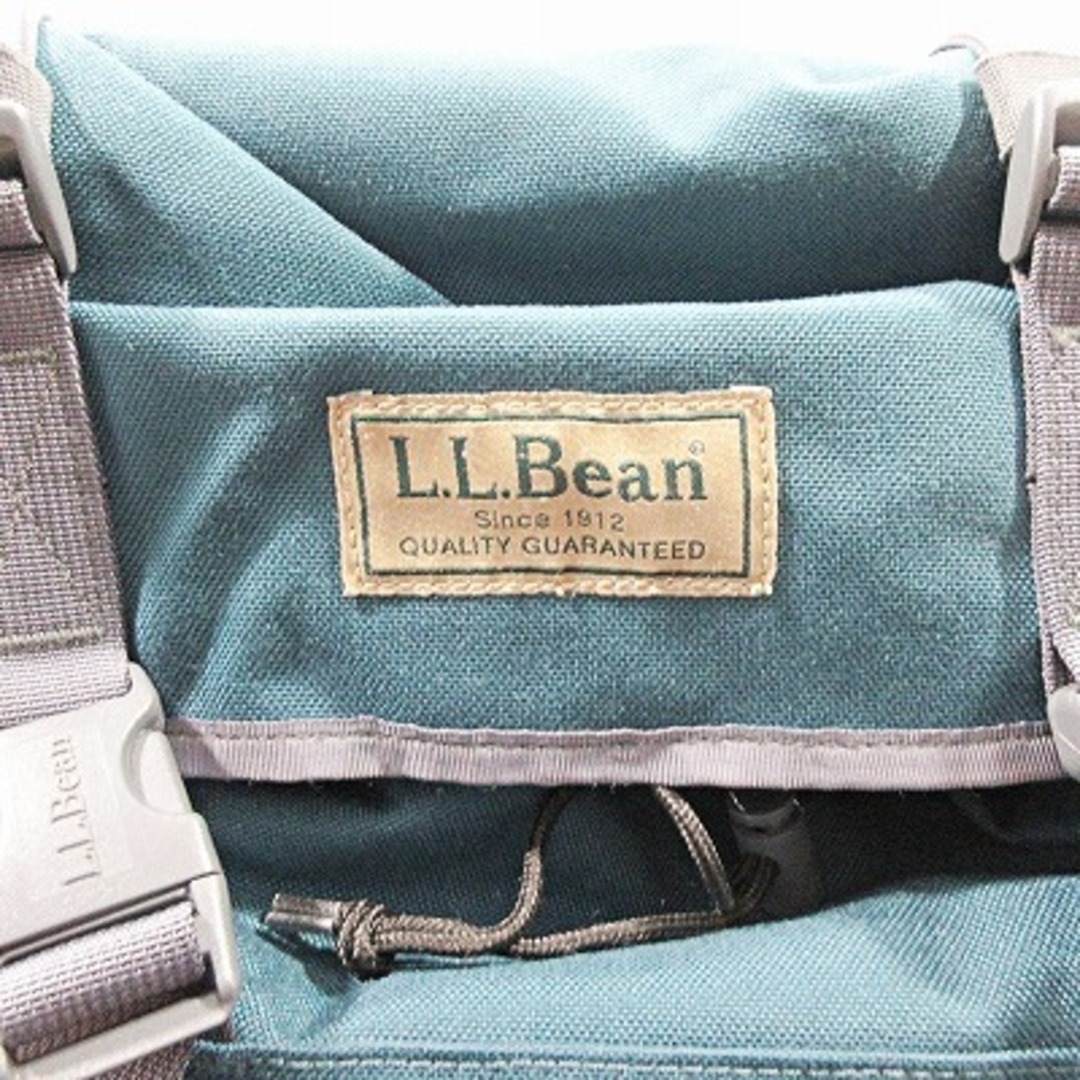 L.L.Bean(エルエルビーン)のエルエルビーン リュックサック デイパック バックパック アウトドア 青緑 メンズのバッグ(バッグパック/リュック)の商品写真