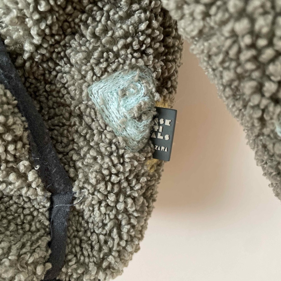 ZARA(ザラ)のフリースコート キッズ/ベビー/マタニティのベビー服(~85cm)(ジャケット/コート)の商品写真