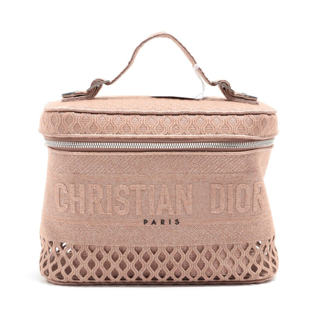 Christian Dior クリスチャンディオール トロッター柄 巾着ポーチ ビーチバッグ その他バッグ ピンク ホワイト良品  56725