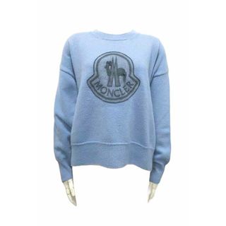 モンクレール(MONCLER)の【中古】MONCLER モンクレール  トップス レディース LOGO EMBROIDERED SWEATER C-TIND-19-187 ニット サイズM(ニット/セーター)