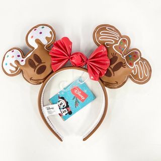 ディズニー(Disney)のミッキー ミニー クリスマス カチューシャ ジンジャーブレッド ディズニー(カチューシャ)