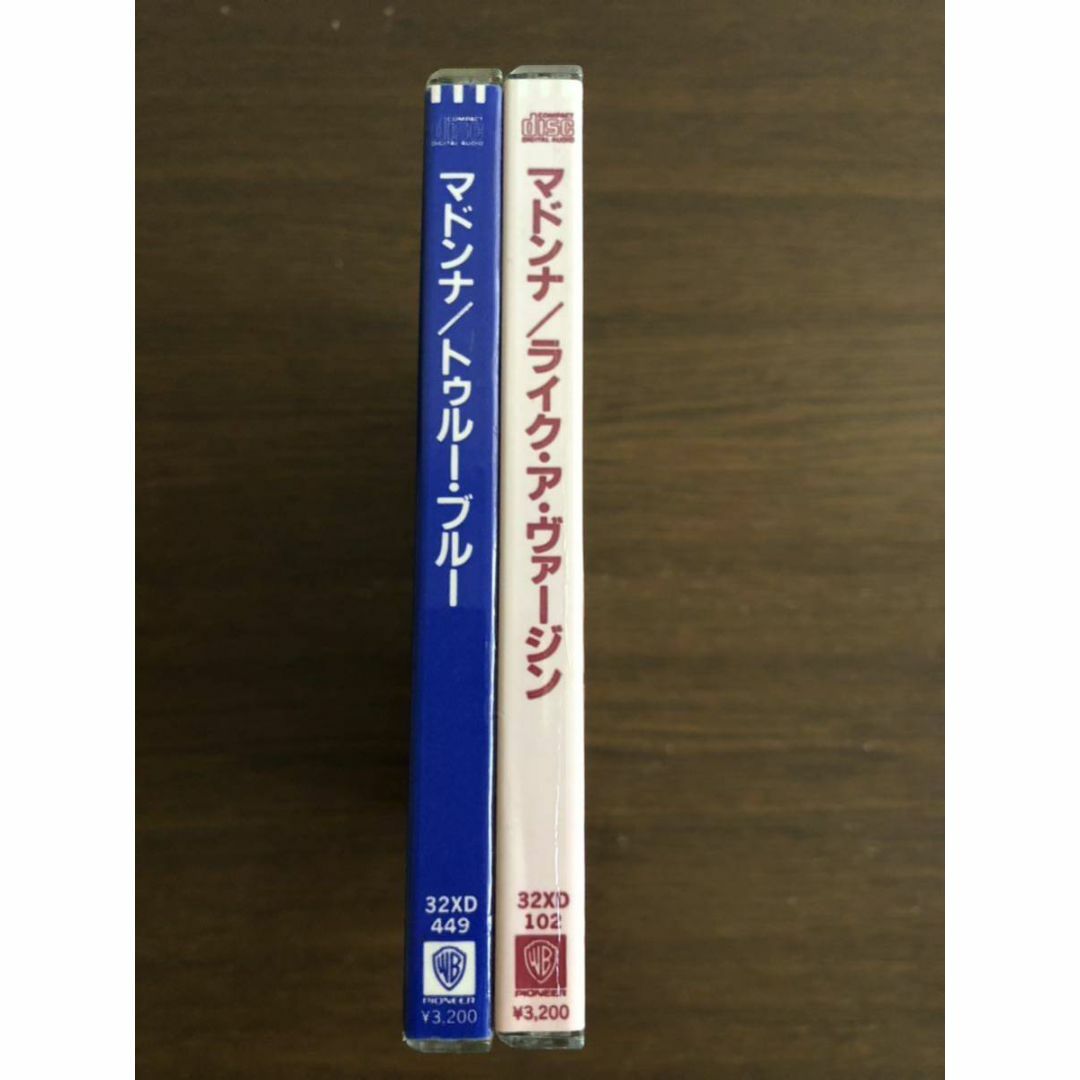 【シール帯】マドンナ 旧規格2タイトルセット 日本盤 消費税表記なし 帯付属