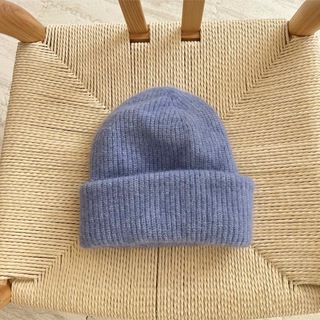 ビューティアンドユースユナイテッドアローズ(BEAUTY&YOUTH UNITED ARROWS)のARKET Classic Beanie LightBlue  ニット帽(ニット帽/ビーニー)