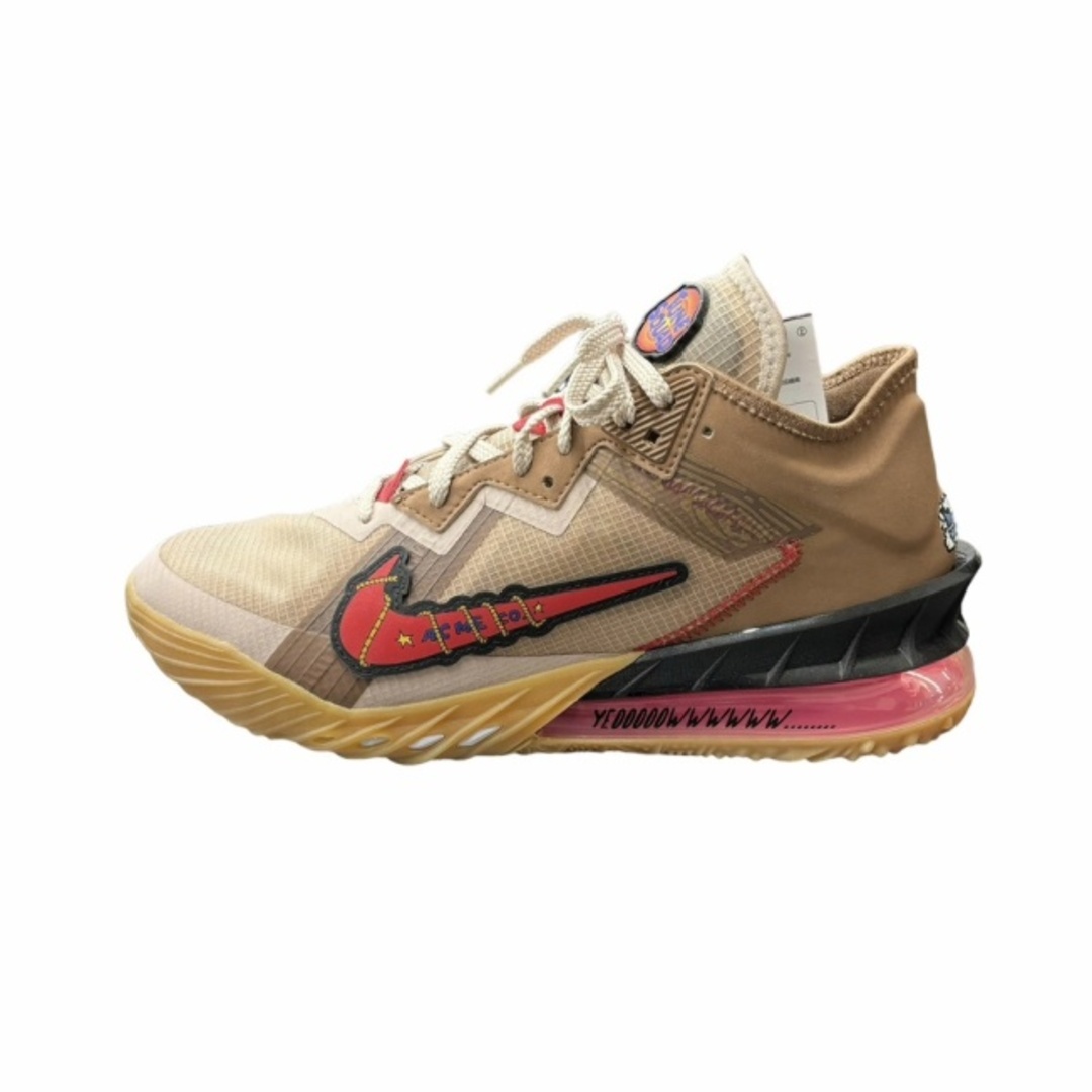 11cmアウトソールNIKE SPACE PLAYERS LEBRON 18 LOW 28cm