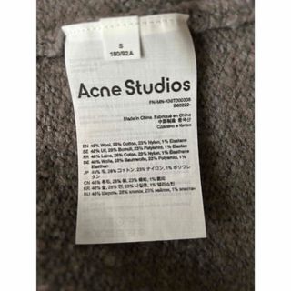 Acne Studios - 定価81400円24aw Acne studiosウールブレンド