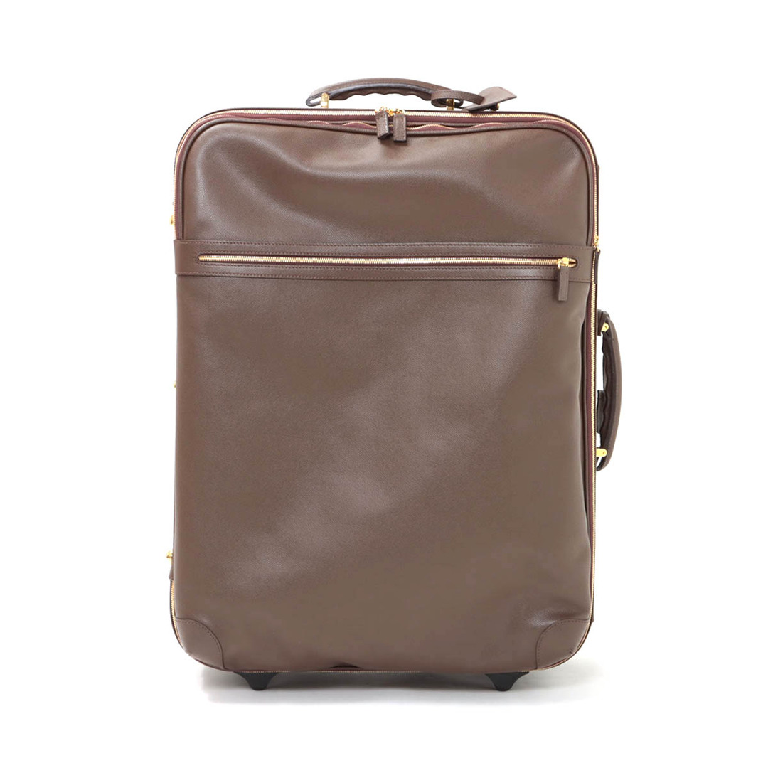 MORABITO(モラビト)のモラビト  レザー  ブラウン ユニセックス キャリーバッグ レディースのバッグ(スーツケース/キャリーバッグ)の商品写真