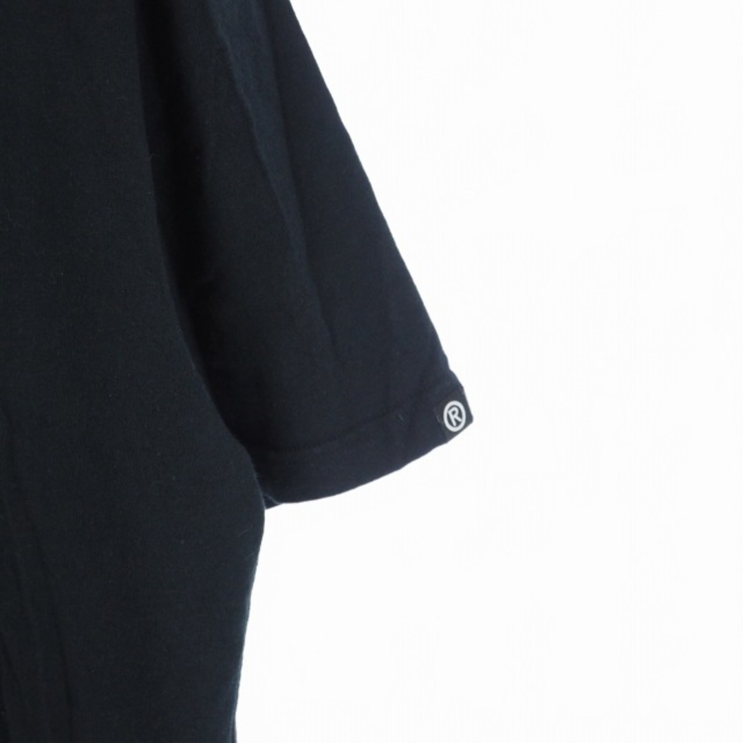 RESONATE GOODENOUGH(リゾネイトグッドイナフ)のリゾネイト グッドイナフ Tシャツ プリントロゴ 半袖 丸首 M 黒  メンズのトップス(Tシャツ/カットソー(半袖/袖なし))の商品写真