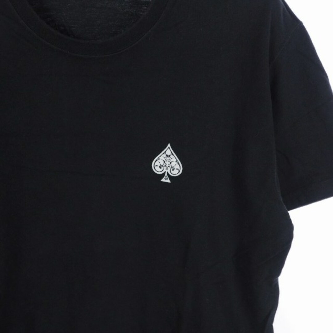 RESONATE GOODENOUGH(リゾネイトグッドイナフ)のリゾネイト グッドイナフ Tシャツ  プリントロゴ 半袖 丸首 M 黒  メンズのトップス(Tシャツ/カットソー(半袖/袖なし))の商品写真