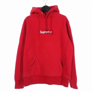 Supreme シュプリーム　アームロゴプリント　L ブラック　フーディ　肉厚