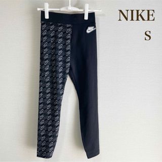 ナイキ(NIKE)の【新品】NIKE　ナイキ　レギンス　レディース　S　黒　スポーツウェア　タイツ(レギンス/スパッツ)