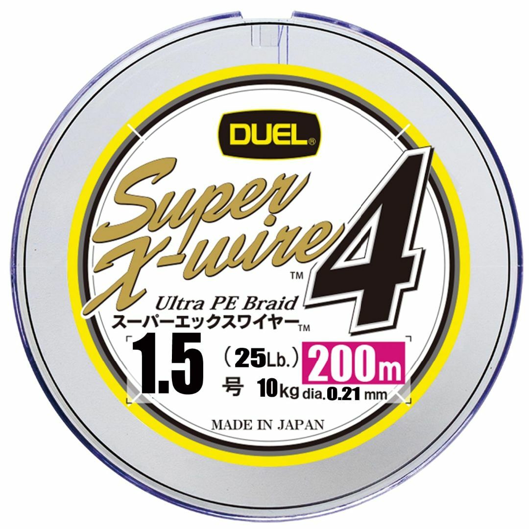 【スタイル:200ｍ/1.5号】DUEL (デュエル) PEライン 釣り糸 スー スポーツ/アウトドアのフィッシング(釣り糸/ライン)の商品写真