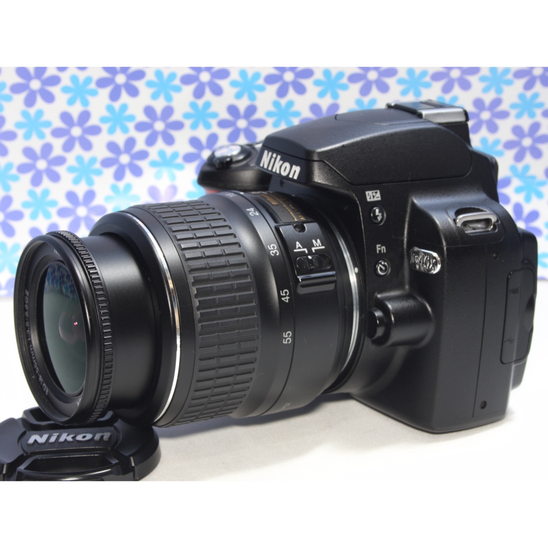 極美品★Nikon D40X レンズキット★高画質★おすすめ一眼レフ★