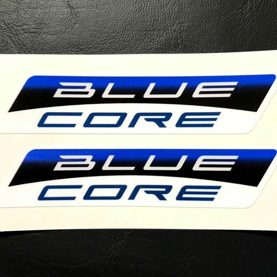 V・ロッシ【BLUE CORE】ステッカー【中】サイズ2枚 ヤマハYZR-M1 自動車/バイクのバイク(ステッカー)の商品写真
