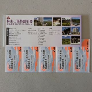 富士急行　株主優待(鉄道乗車券)