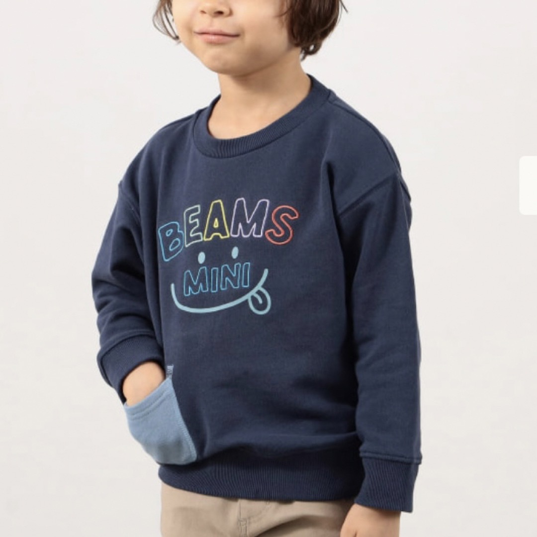 BEAMS(ビームス)のビームスミニ＊トレーナー キッズ/ベビー/マタニティのキッズ服男の子用(90cm~)(Tシャツ/カットソー)の商品写真